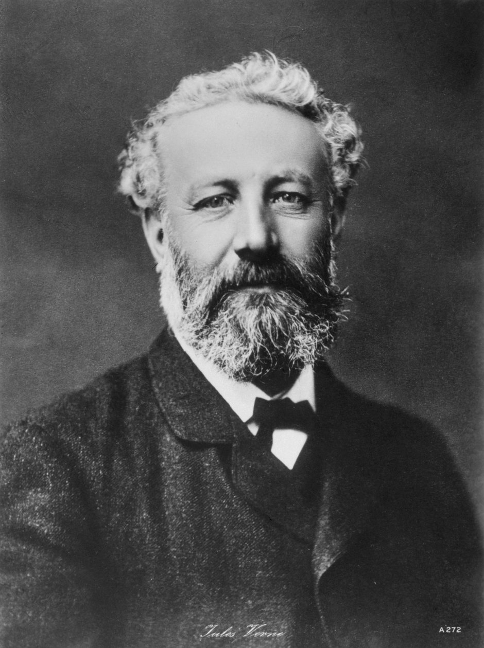 朱尔斯·凡尔纳（Jules Verne），法国冒险和科幻小说作家，十九世纪末 作者 不明