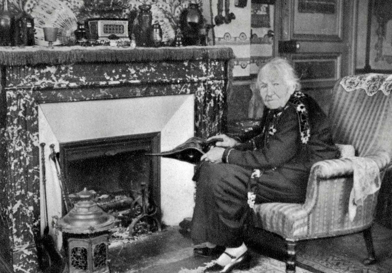 朱丽叶特·亚当（Juliette Adam），法国作家兼女权主义者，1929年 作者 不明