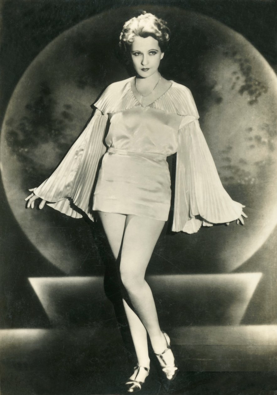 朱丽叶·康普顿（Juliette Compton），1938年。 作者 不明