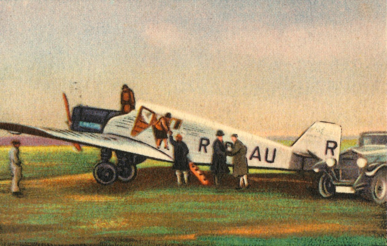 战舰F13 L飞机，1920年代，1932年。 作者 不明