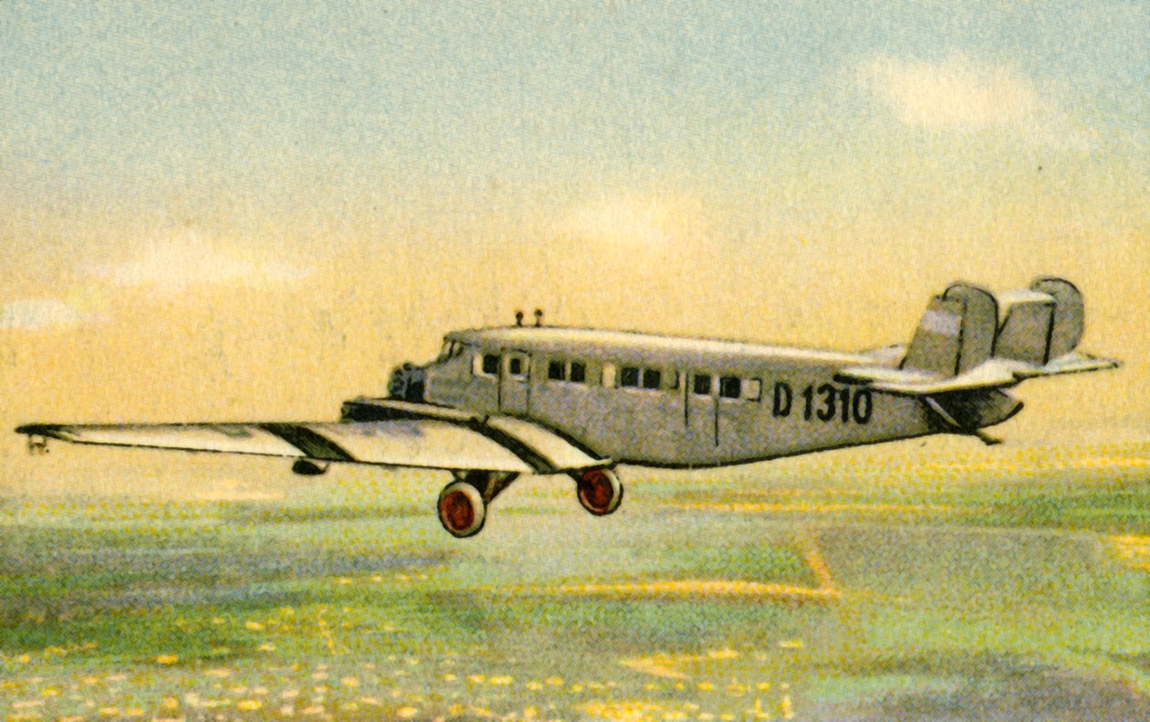 1932年，1920年代，Junkers G 31b飞机。 作者 不明