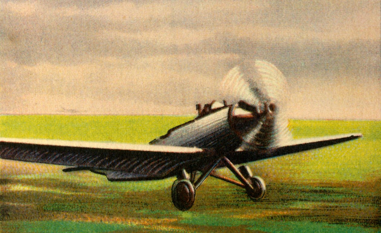 1932年的Junkers L 50 Junior飞机。 作者 不明