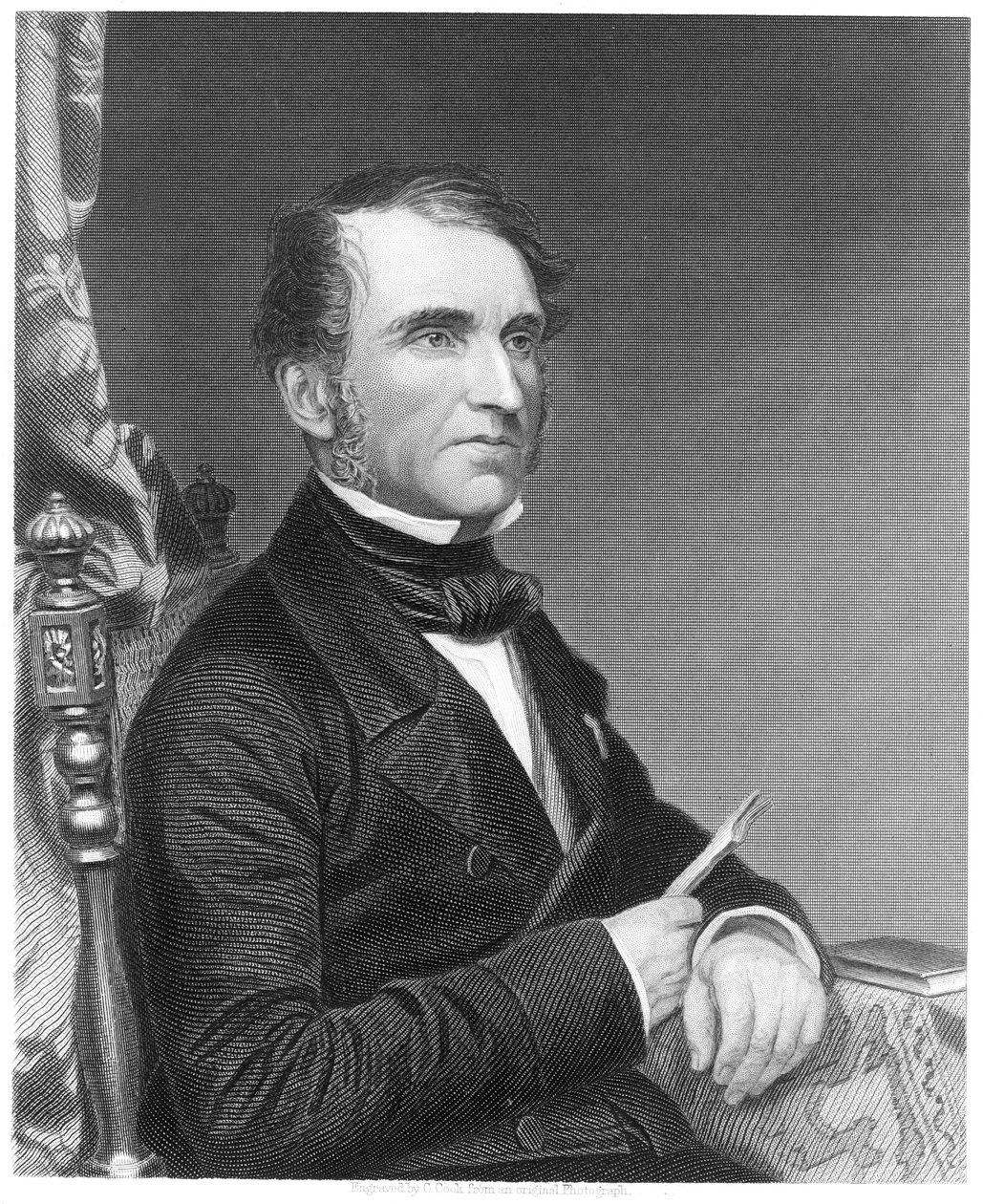 Justus von Liebig，德国化学家，c1860 作者 不明