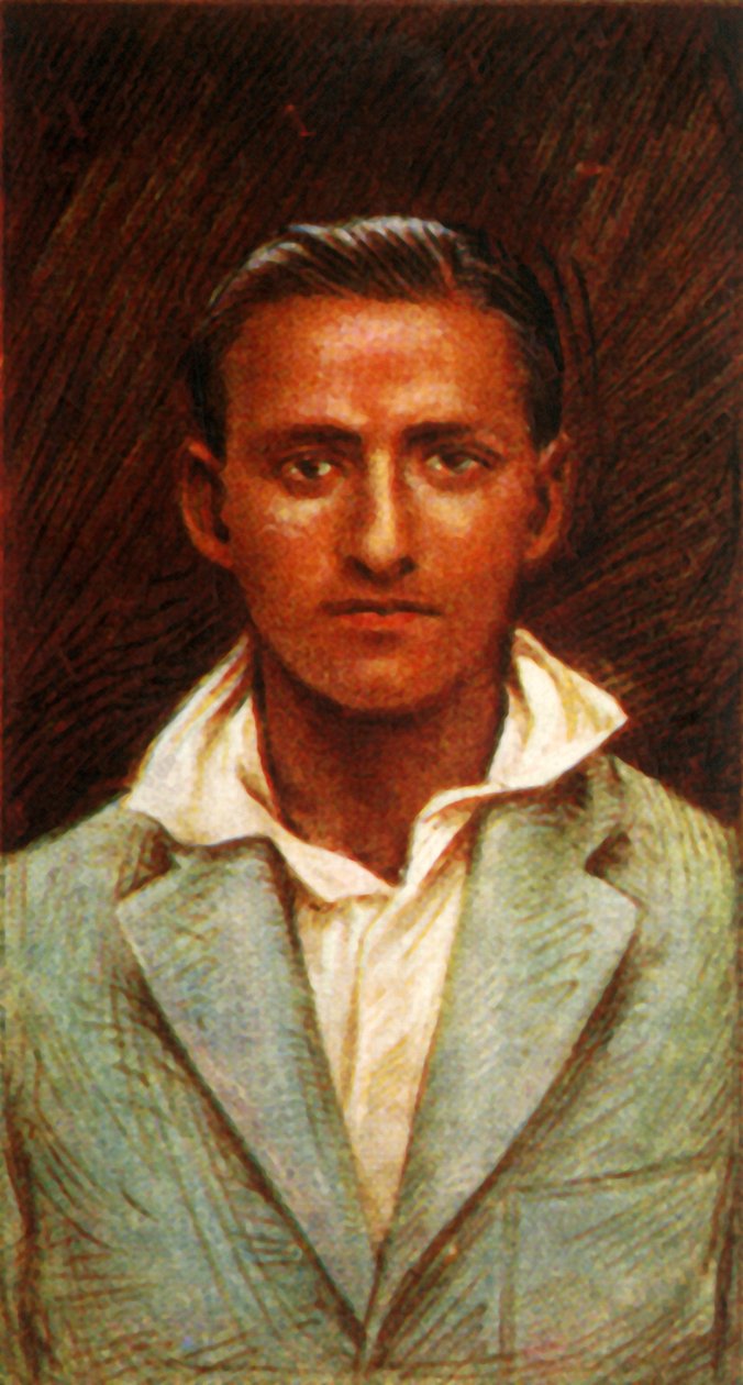 KS Duleepsinhji剑桥大学和萨塞克斯大学，1928年。 作者 不明