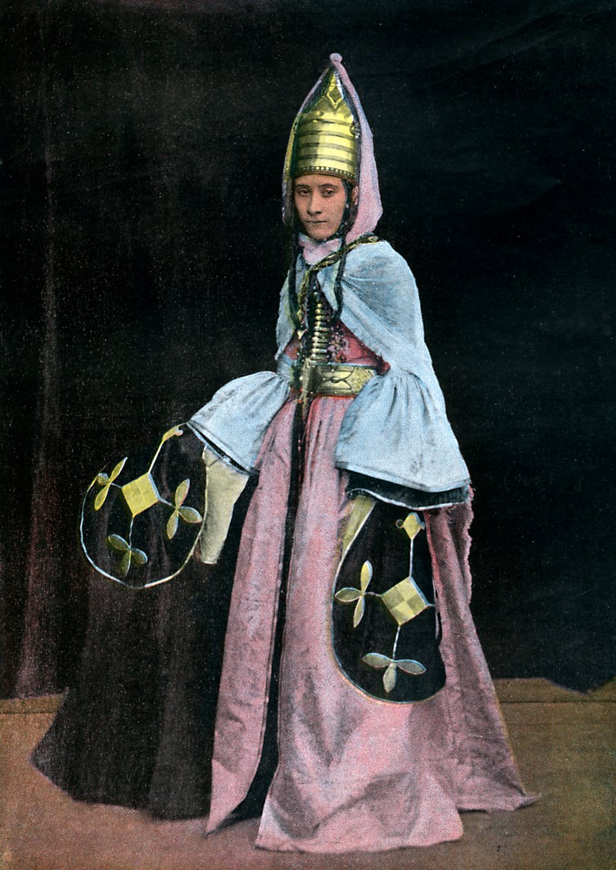 Kabardin女人，c1890 作者 不明