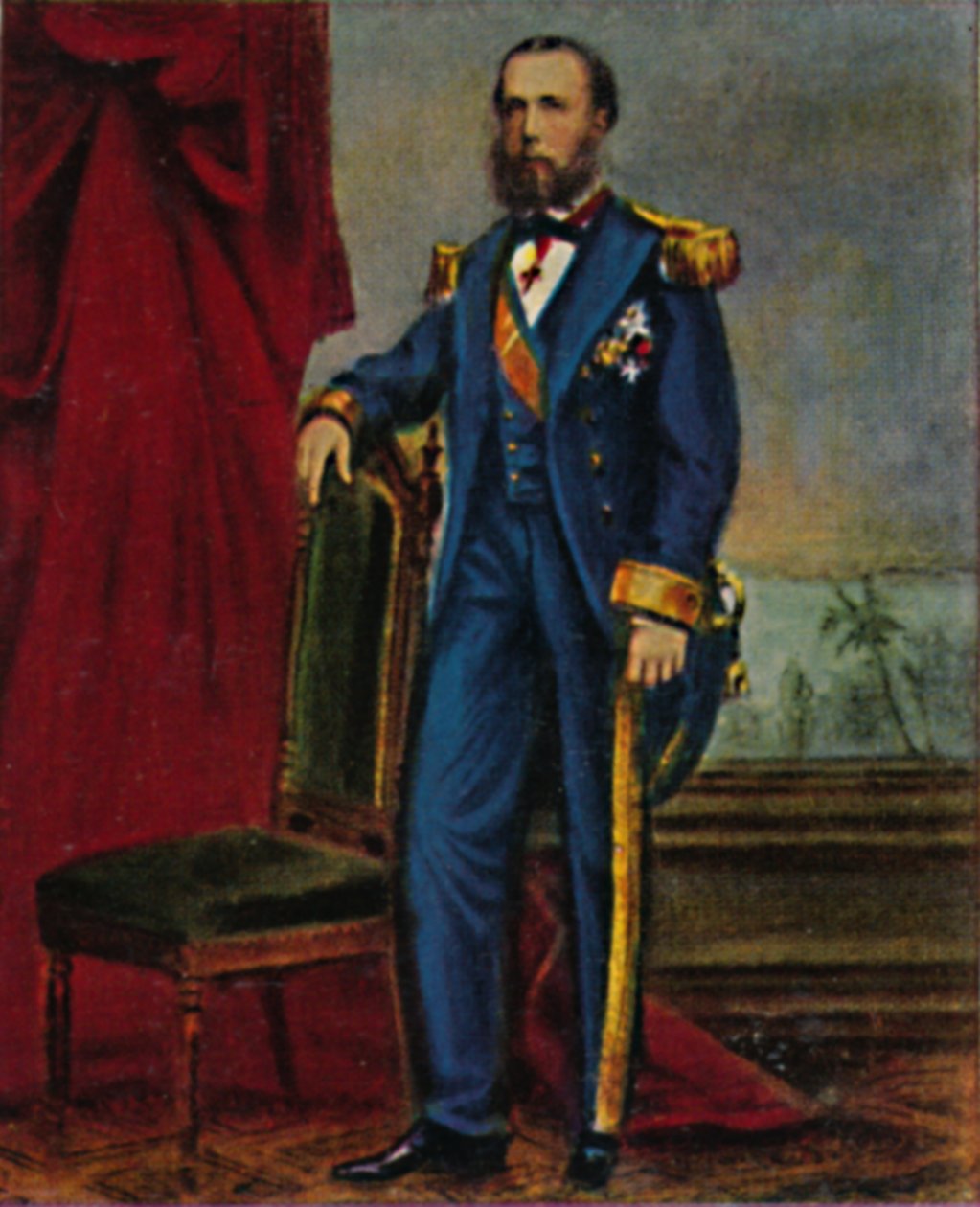 墨西哥马克西米利安皇帝（1832-1867年），1934年。 作者 不明