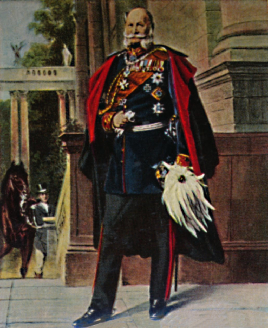 威廉皇帝（Kaiser Wilhelm I.）1797-1888年。 -普克霍斯特绘画，1934年。 作者 不明