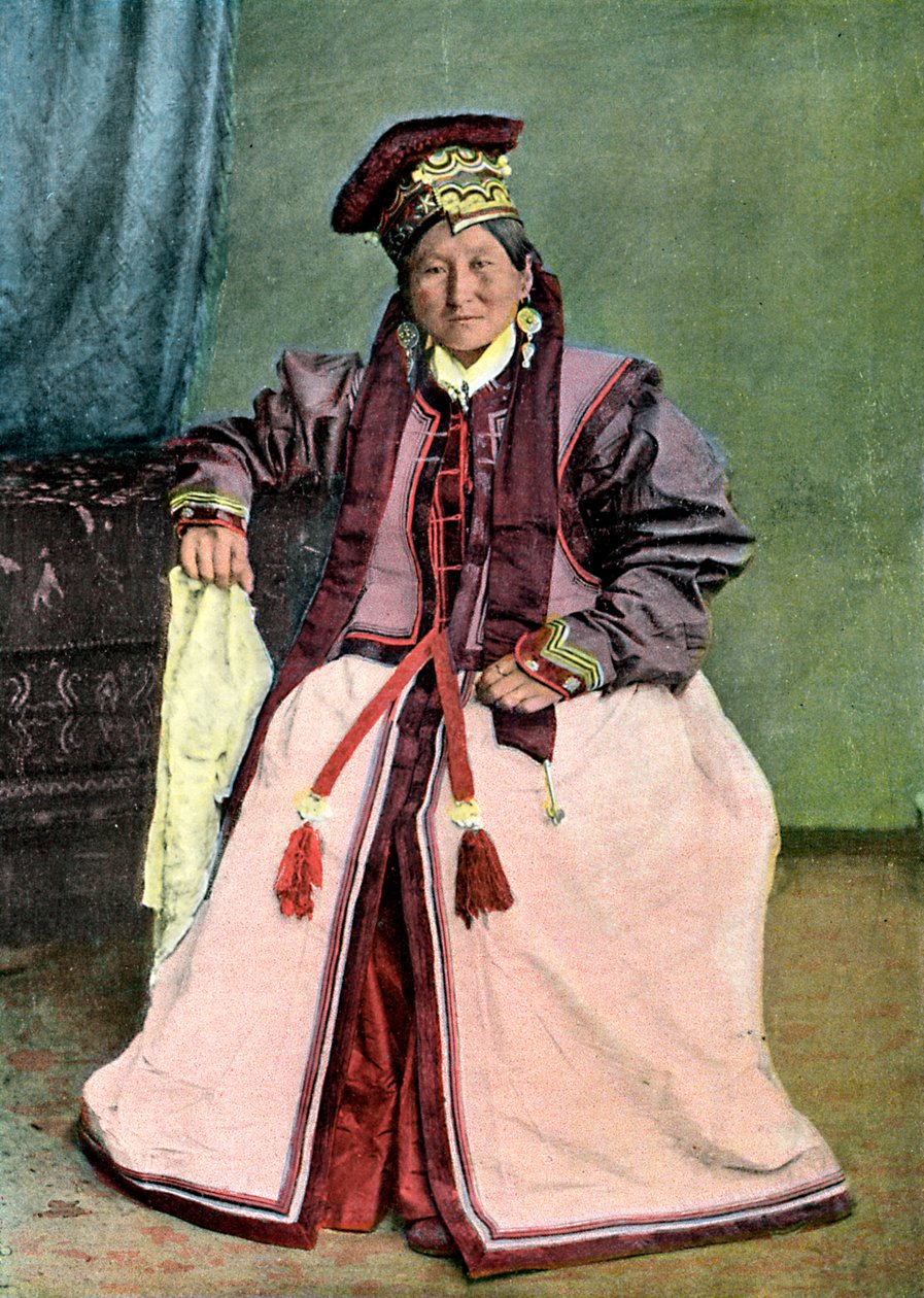 卡尔梅克公主，c1890 作者 不明