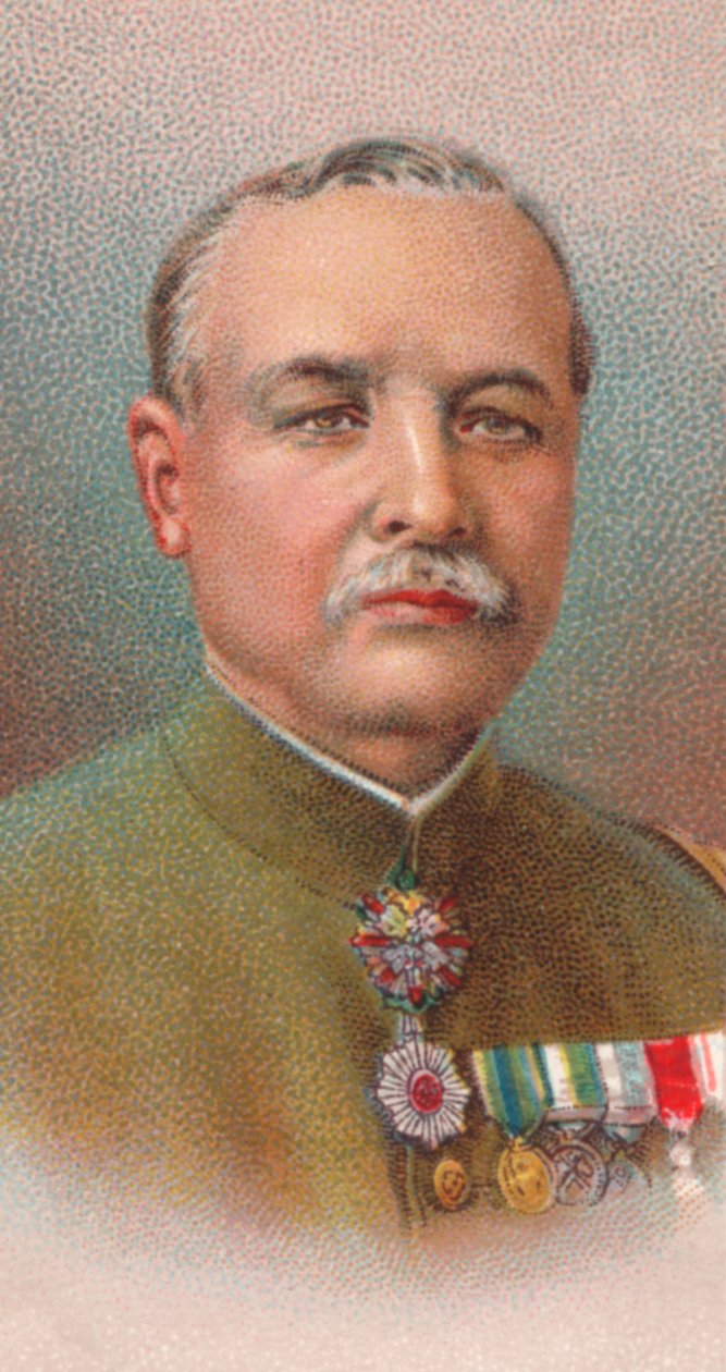 神尾光臣（Kamio Mitsuomi），1856-1927年第1任男爵，日本帝国陆军将军，1917年 作者 不明