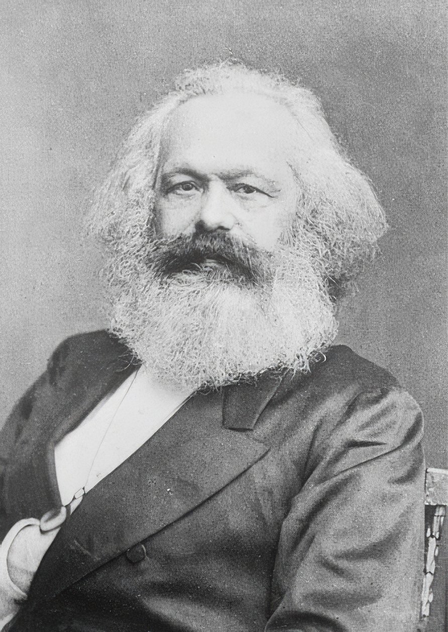 卡尔·马克思约于1880年 作者 不明