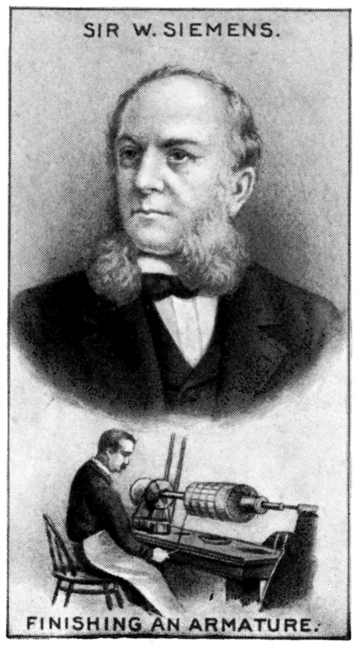 卡尔·威廉·西门子（Karl Wilhelm Siemens），德国工程师，电力先驱，c1924 作者 不明