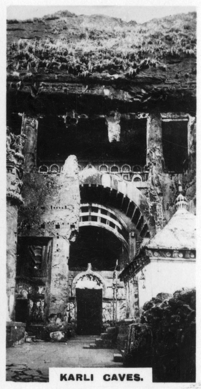印度卡里洞（Karli Caves），建于1925年 作者 不明