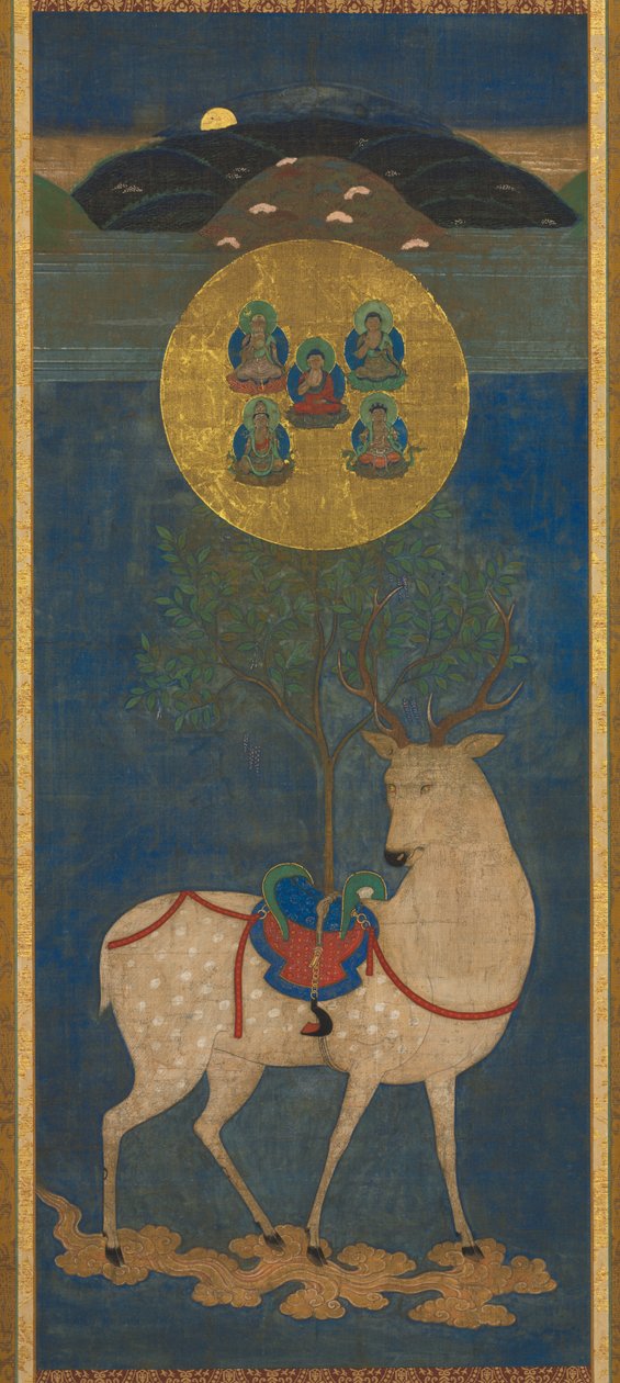 春日曼陀罗，1300-1400年代。 作者 不明