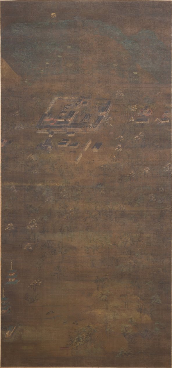Kasuga Mandala，13世纪。 作者 不明
