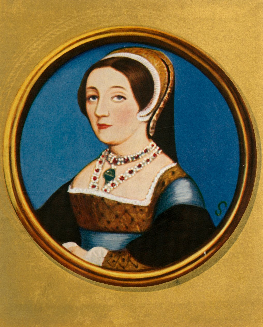 凯瑟琳·霍华德（Catherine Howard），1933年。 作者 不明