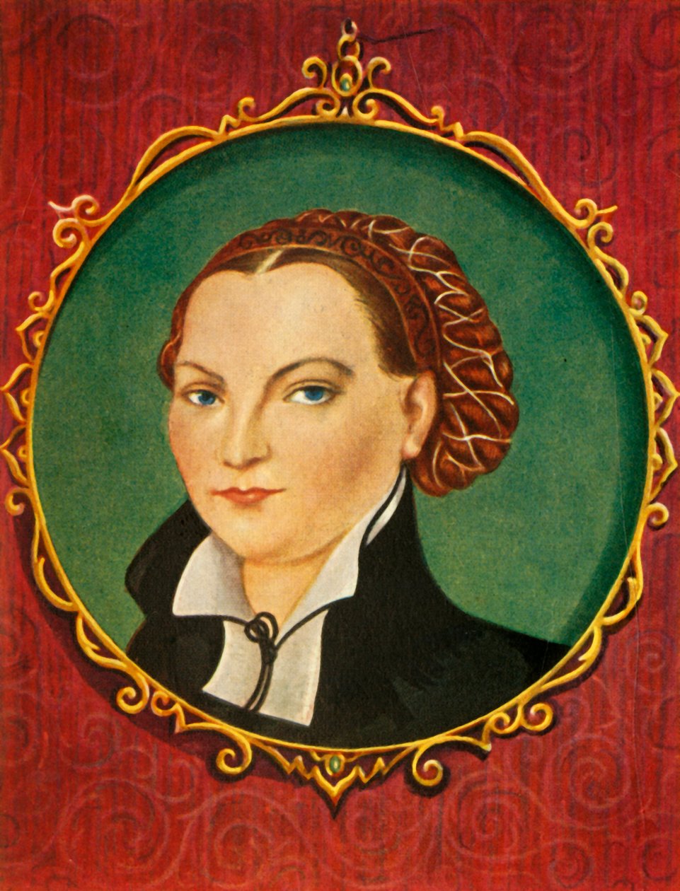 凯瑟琳娜·冯·波拉（Katharina Von Bora），1933年。 作者 不明