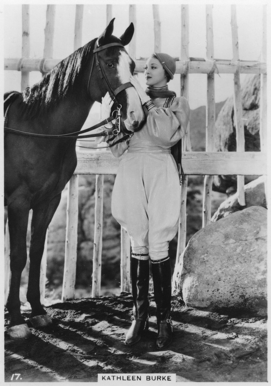 凯瑟琳·伯克（Kathleen Burke），美国电影女演员，c1938年 作者 不明