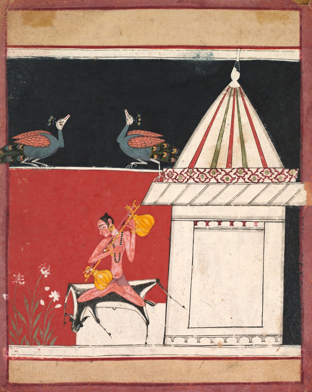 吉达拉吉尼（Kedara Ragini） 1650。 作者 不明