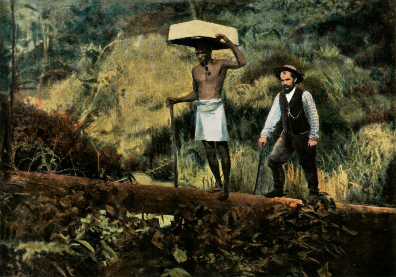 肯特策（Kentzer）研究人员，1900年。 作者 不明