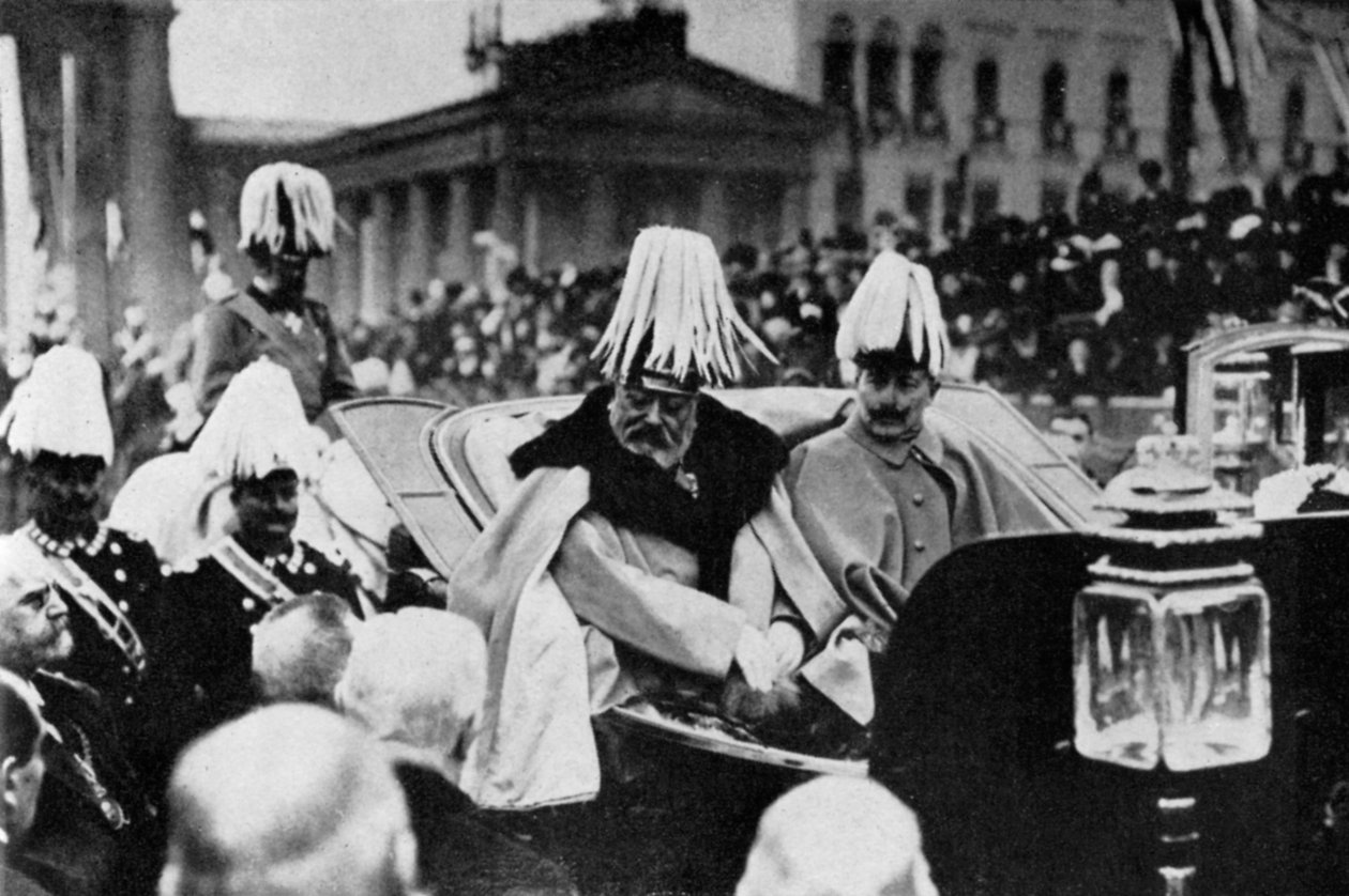 1964年2月，爱德华七世国王和威廉二世（Kaiser Wilhelm II）在柏林，摄于1964年2月 作者 不明