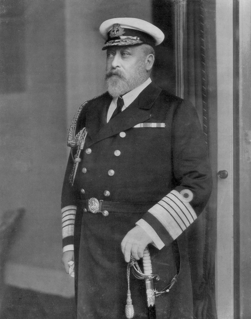 爱德华七世国王（King Edward VII），作为水手，1910年 作者 不明
