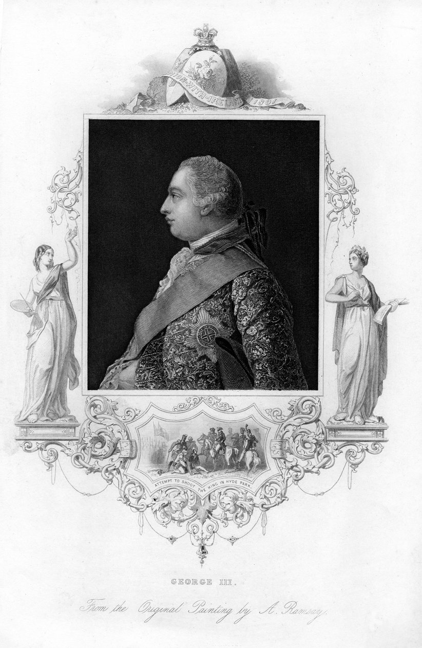 英国乔治三世国王，c1850 作者 不明