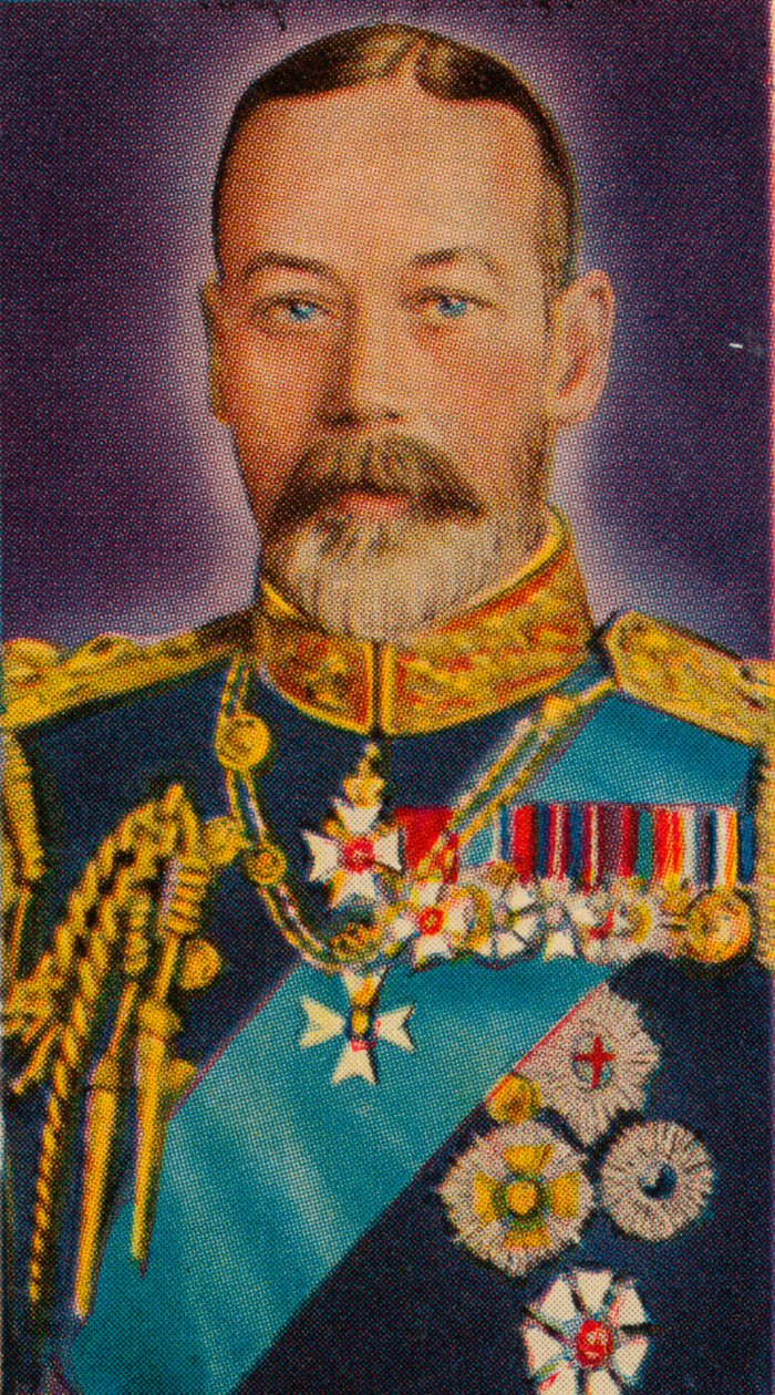 乔治五世国王在海军上将的制服，1935年 作者 不明