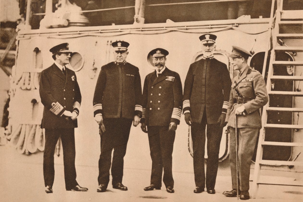 乔治五世国王（King George V）参观舰队，1935年11月11日 作者 不明
