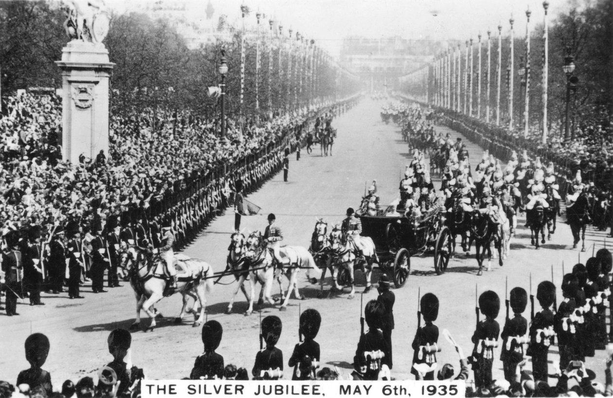 1935年5月6日，伦敦国王乔治VS银禧纪念日 作者 不明