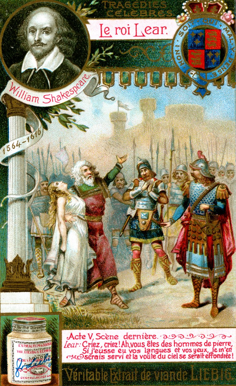 李尔王（King Lear）通过William Shakespeare 1564-1616，c1900 作者 不明