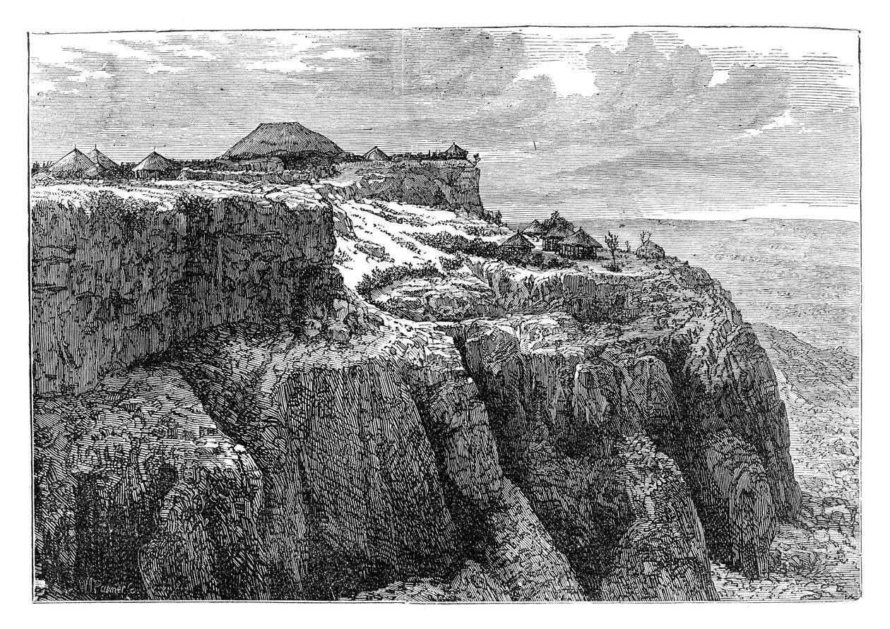 埃塞俄比亚马格达拉的西奥多雷斯国王故居，建于1868年左右，埃塞俄比亚 作者 不明
