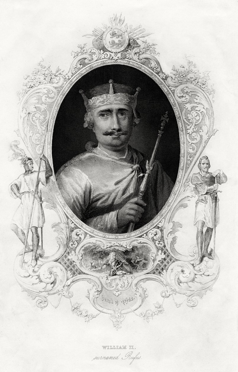 1860年英格兰威廉二世国王 作者 不明