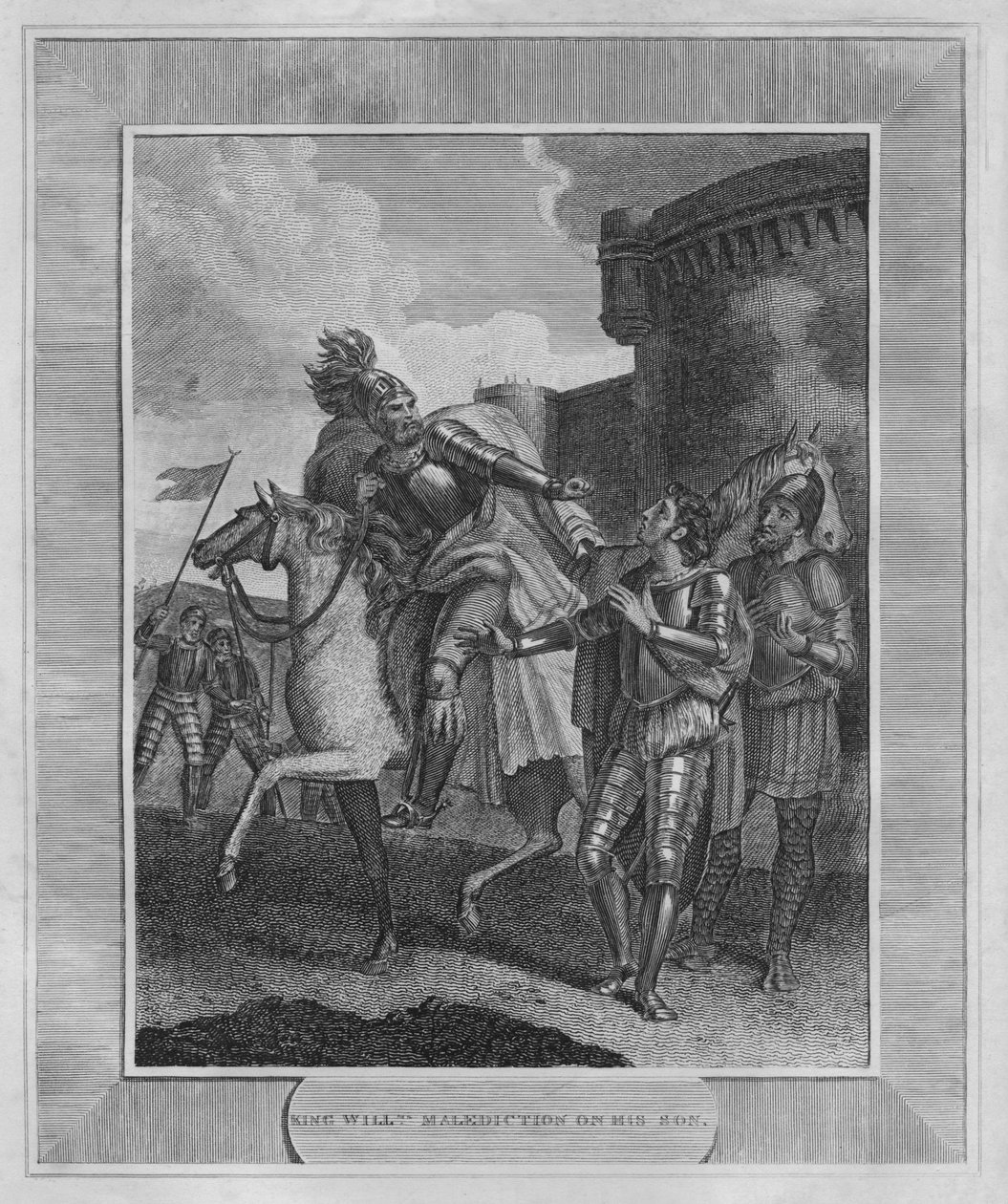 威廉姆斯国王对儿子的ed病，1838年 作者 不明