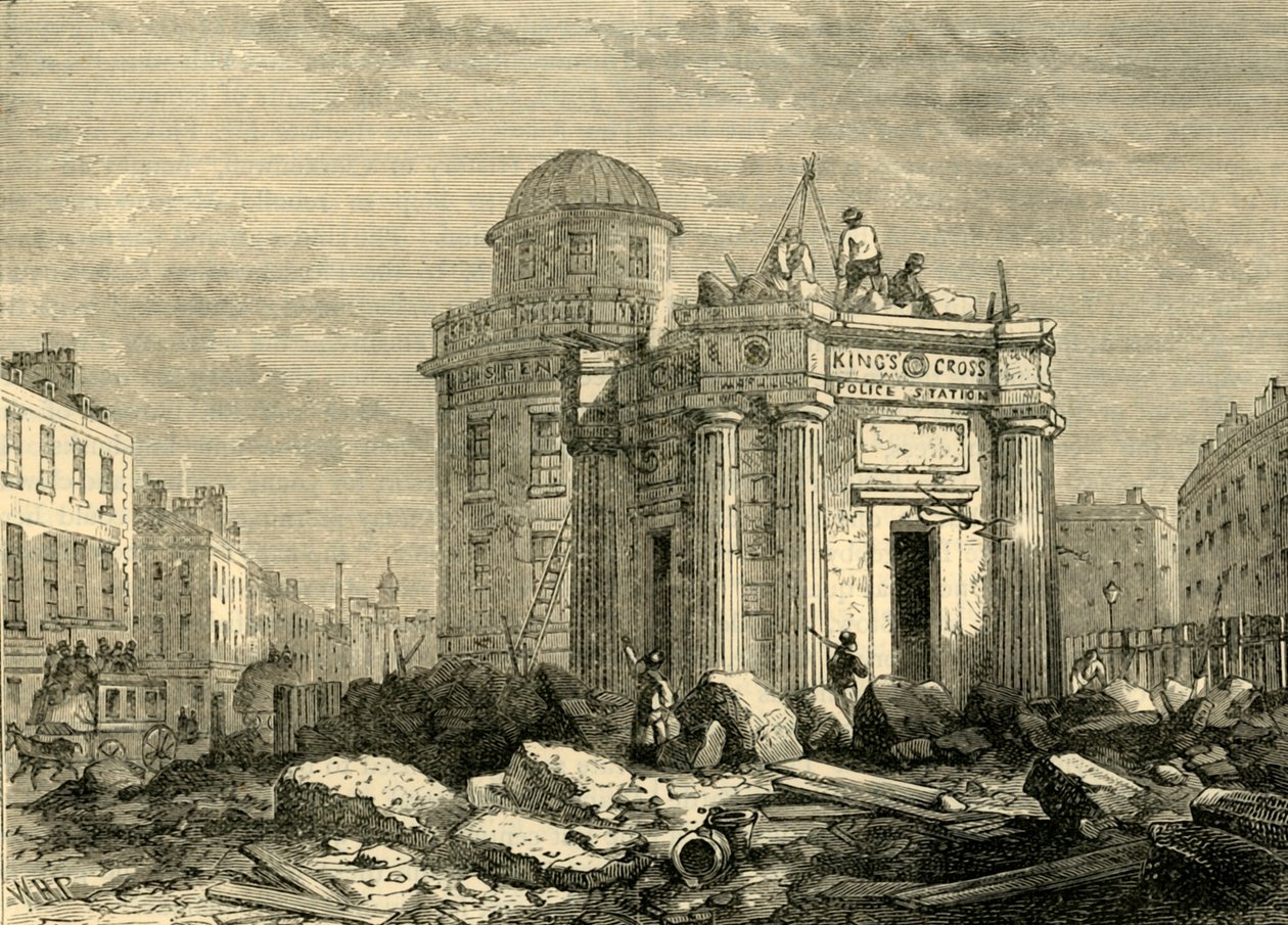 国王十字勋章，c1872。 作者 不明