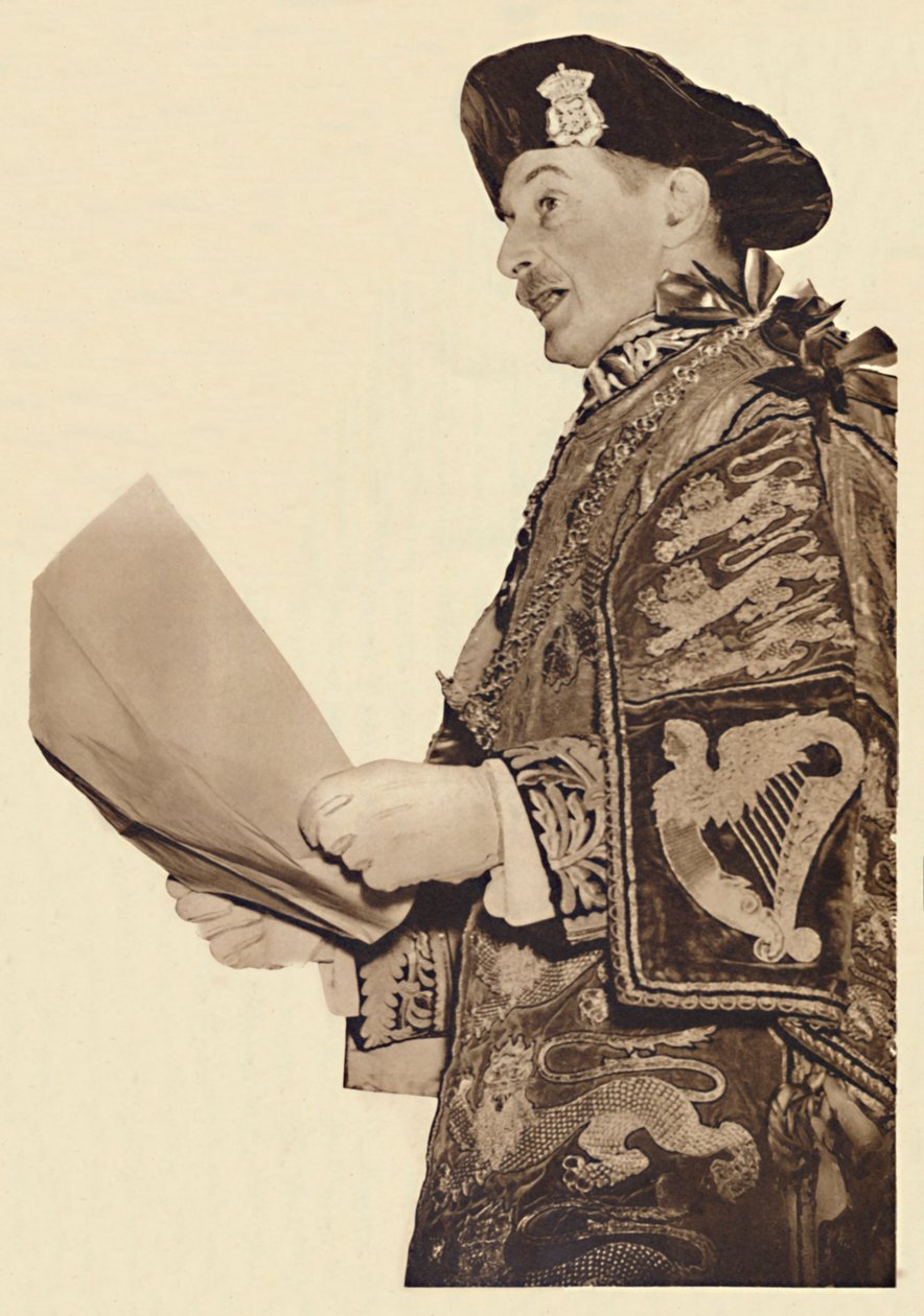 武器之王宣布国王，1936年，1937年 作者 不明