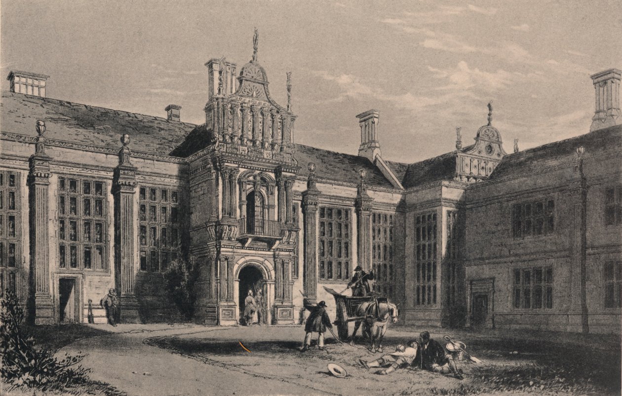 北安普敦郡，柯比·霍尔（Kirby Hall），1915年 作者 不明