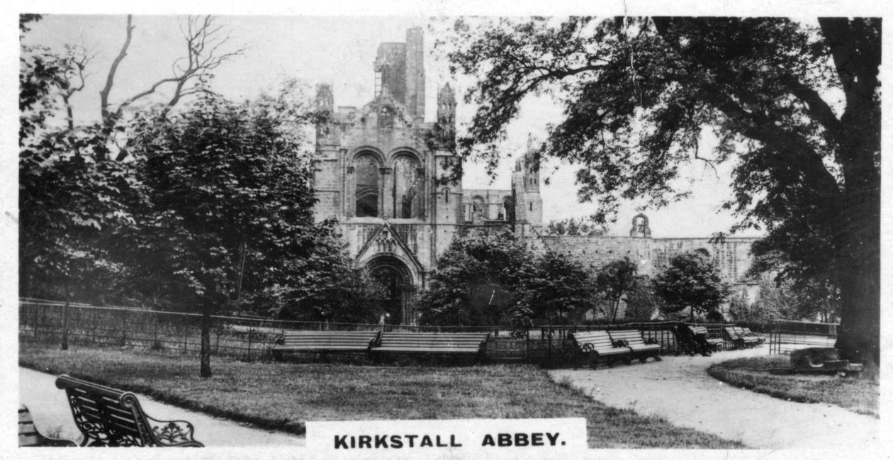 Kirkstall修道院，利兹，约克郡，c1920年代 作者 不明