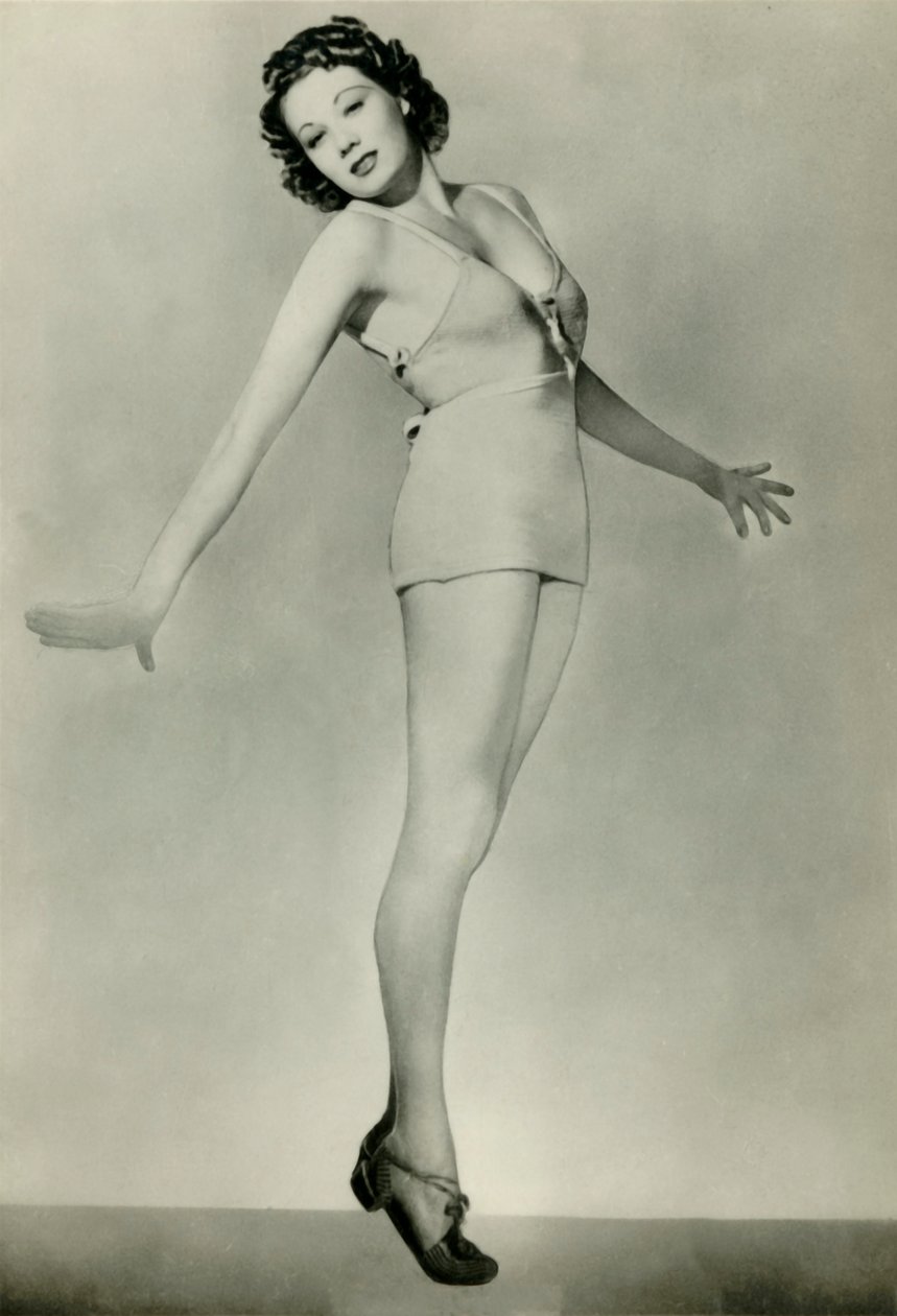 凯蒂·格兰（Kitty Glen），1938年。 作者 不明