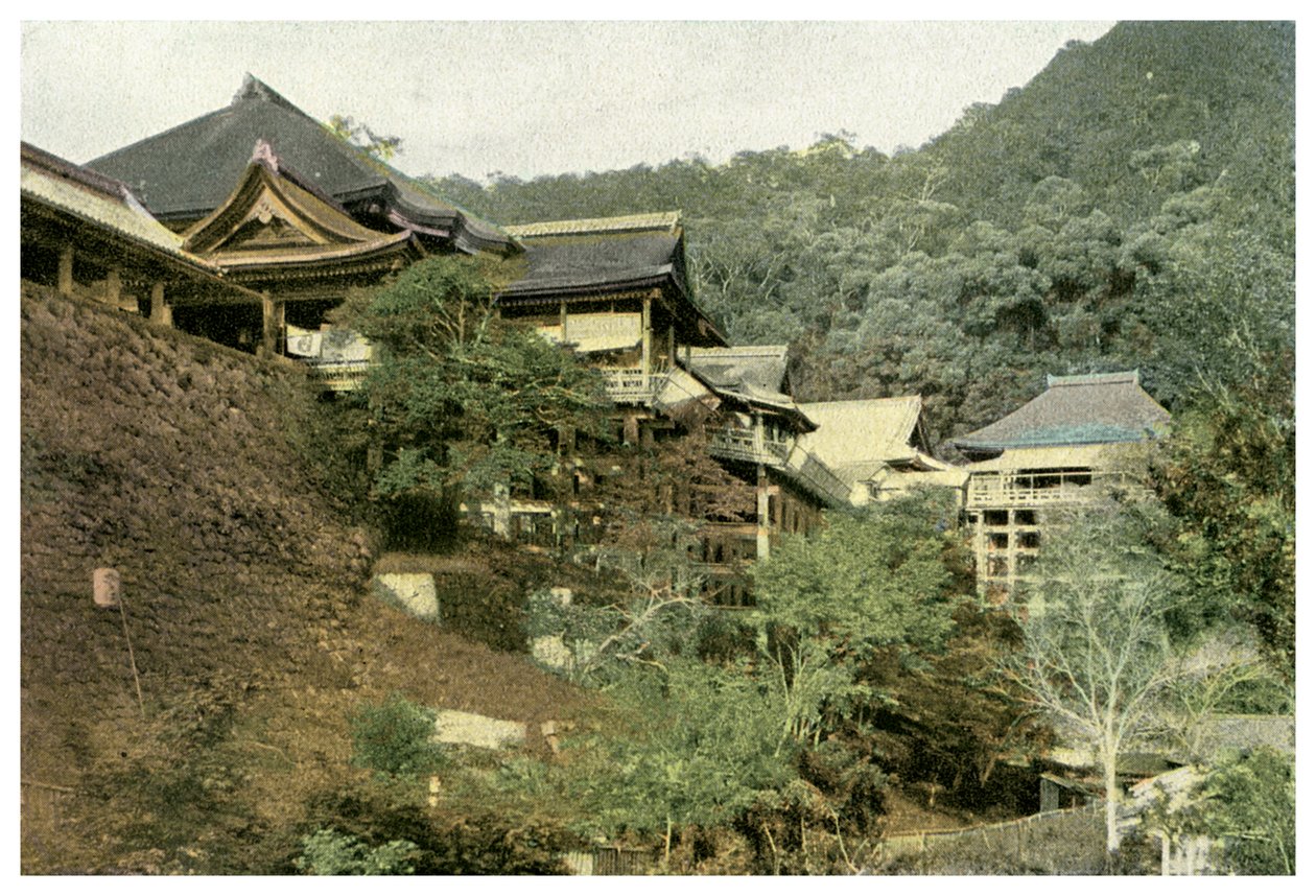 1904年，日本京都，清水寺 作者 不明