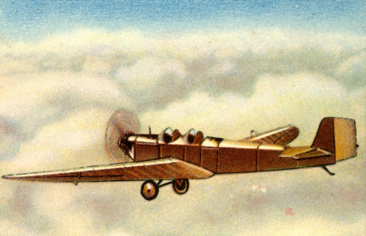 Klemm L.25 Ia飞机，1920年代，1932年。 作者 不明