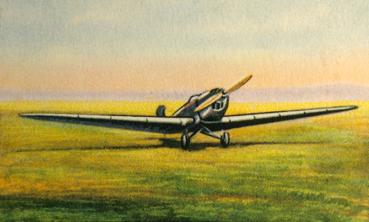 克莱姆L 25 E型飞机，1932年。 作者 不明