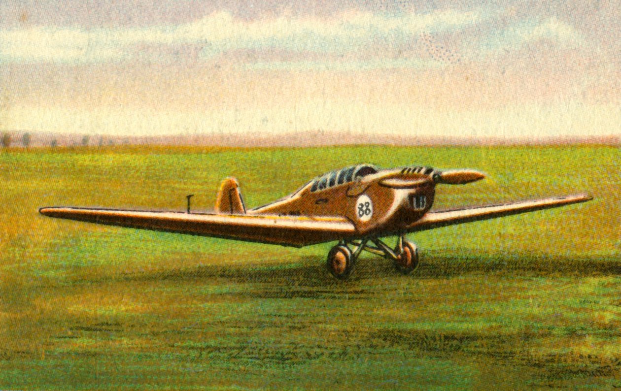 克莱姆L 25 E型飞机，1932年。 作者 不明