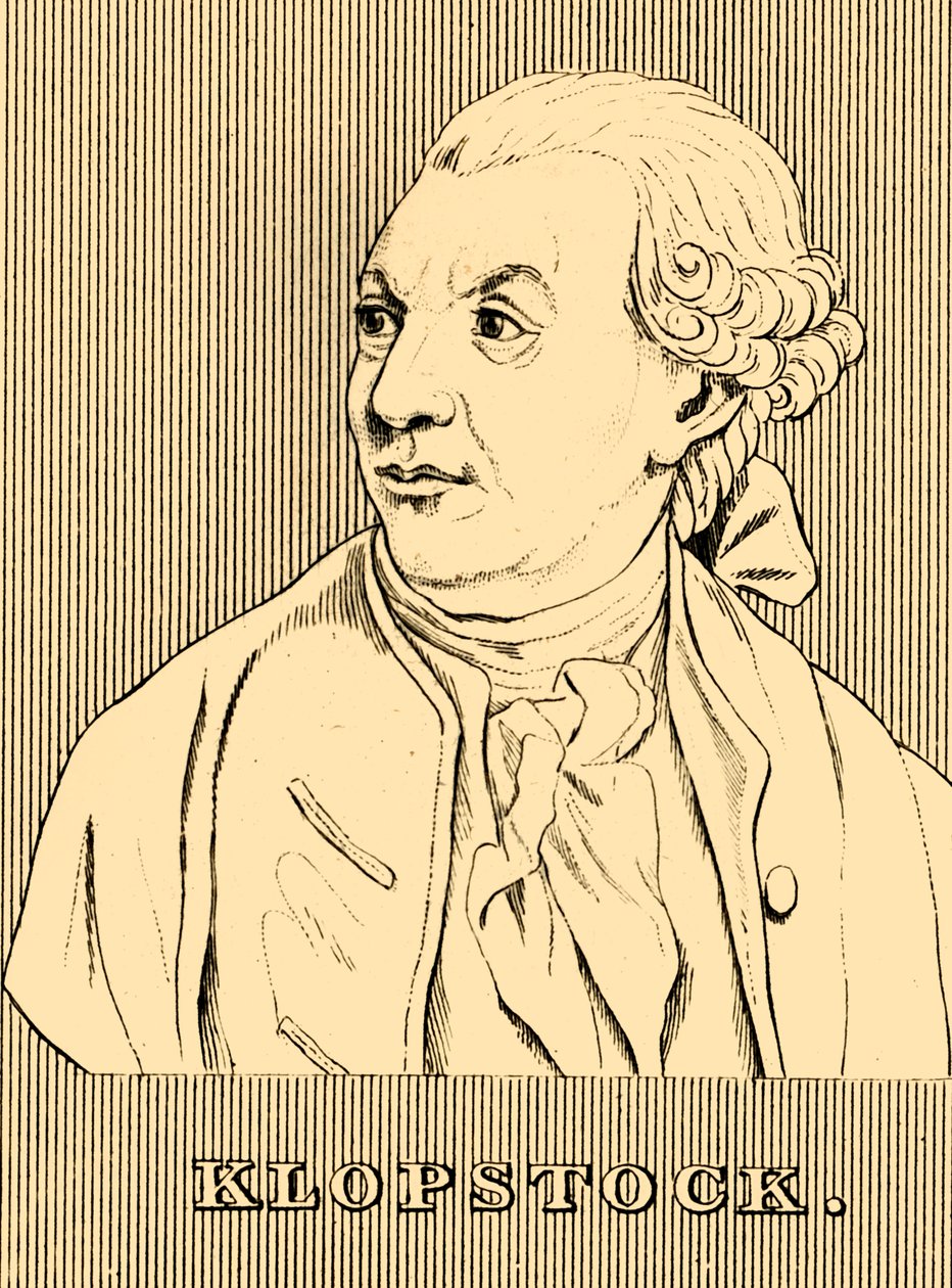 Klopstock，1724-1803年，1830年。 作者 不明