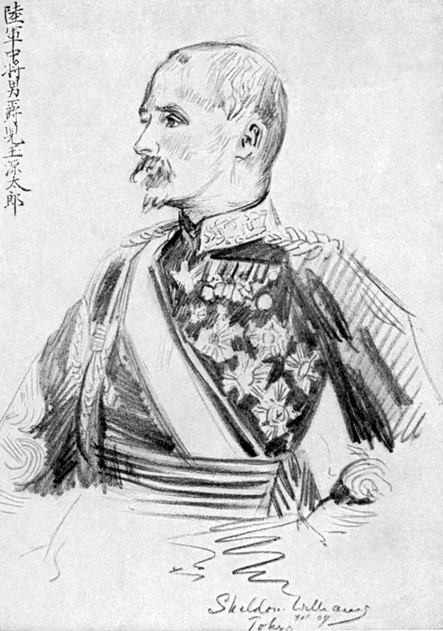 1904-5日俄战争中的日本士兵兼政治家小玉健太郎 作者 不明
