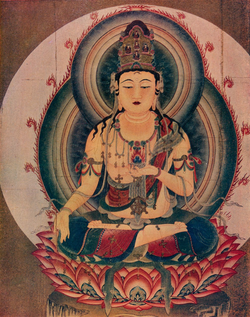 国宝藏，三宝寺，十八世纪 作者 不明