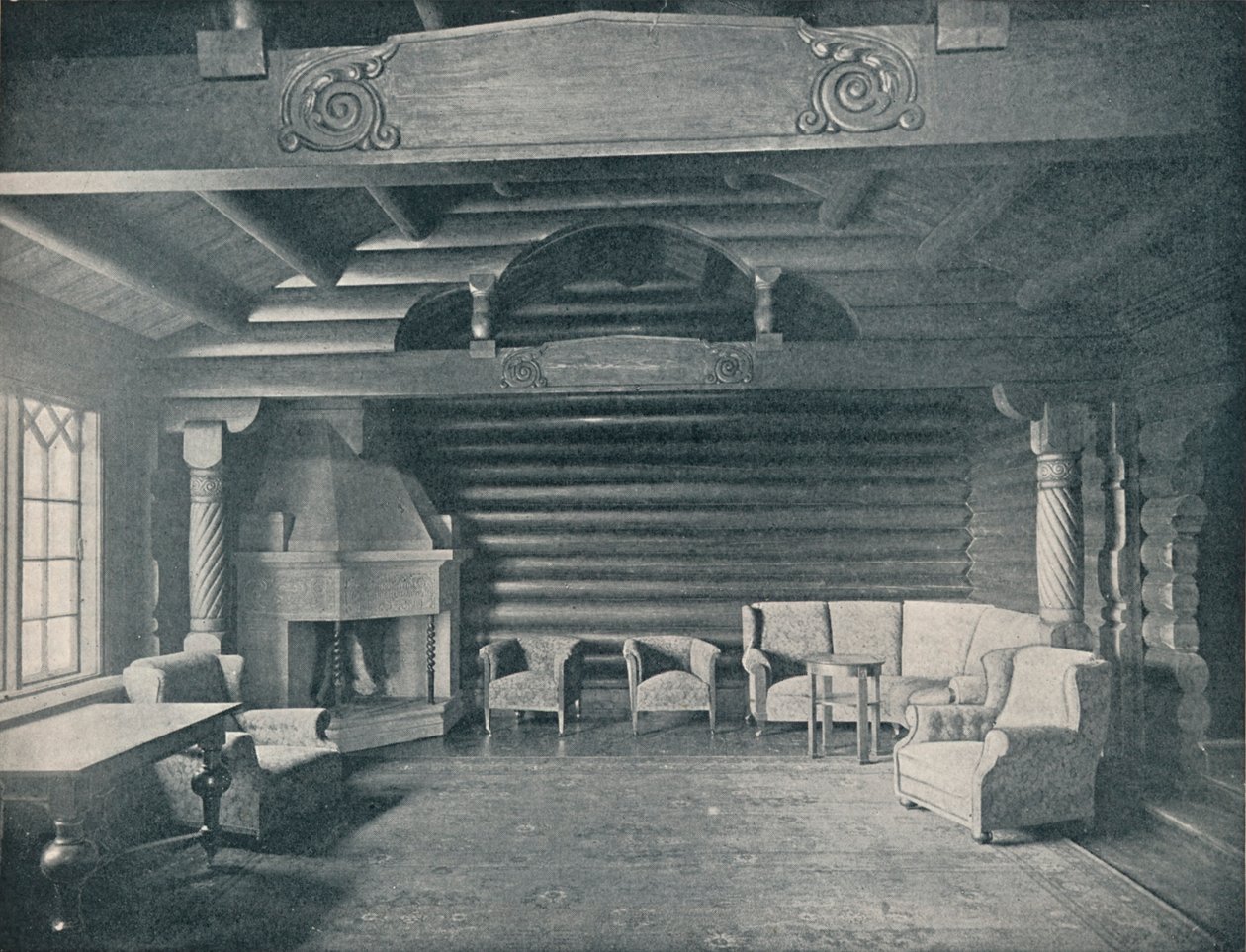 Kongssater，挪威国王和王后的森林之家，建于1910年 作者 不明