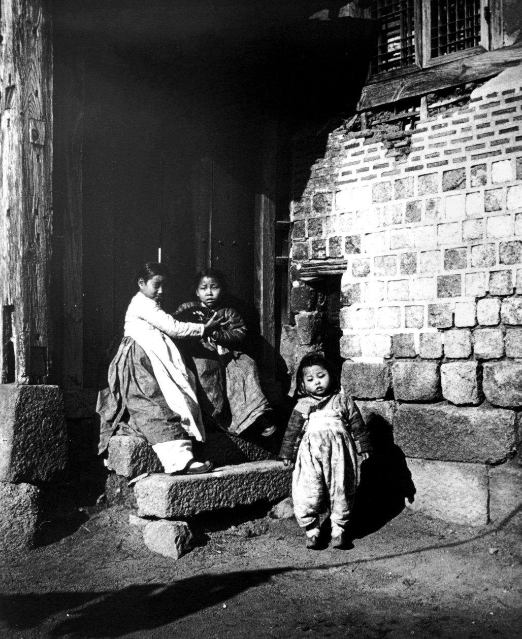 韩国儿童，韩国，1900年 作者 不明