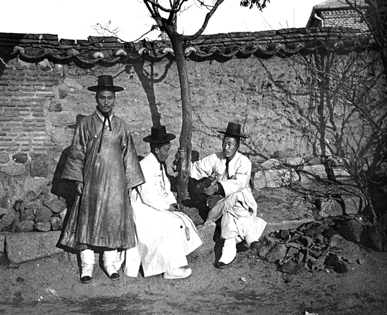 1900年韩国男子 作者 不明