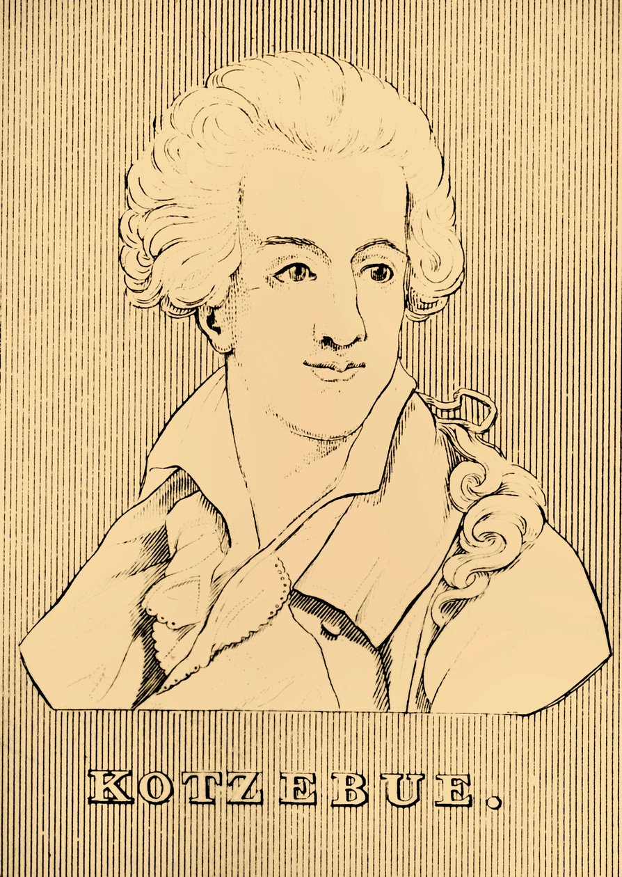 Kotzebue，1761-1819，1830年。 作者 不明