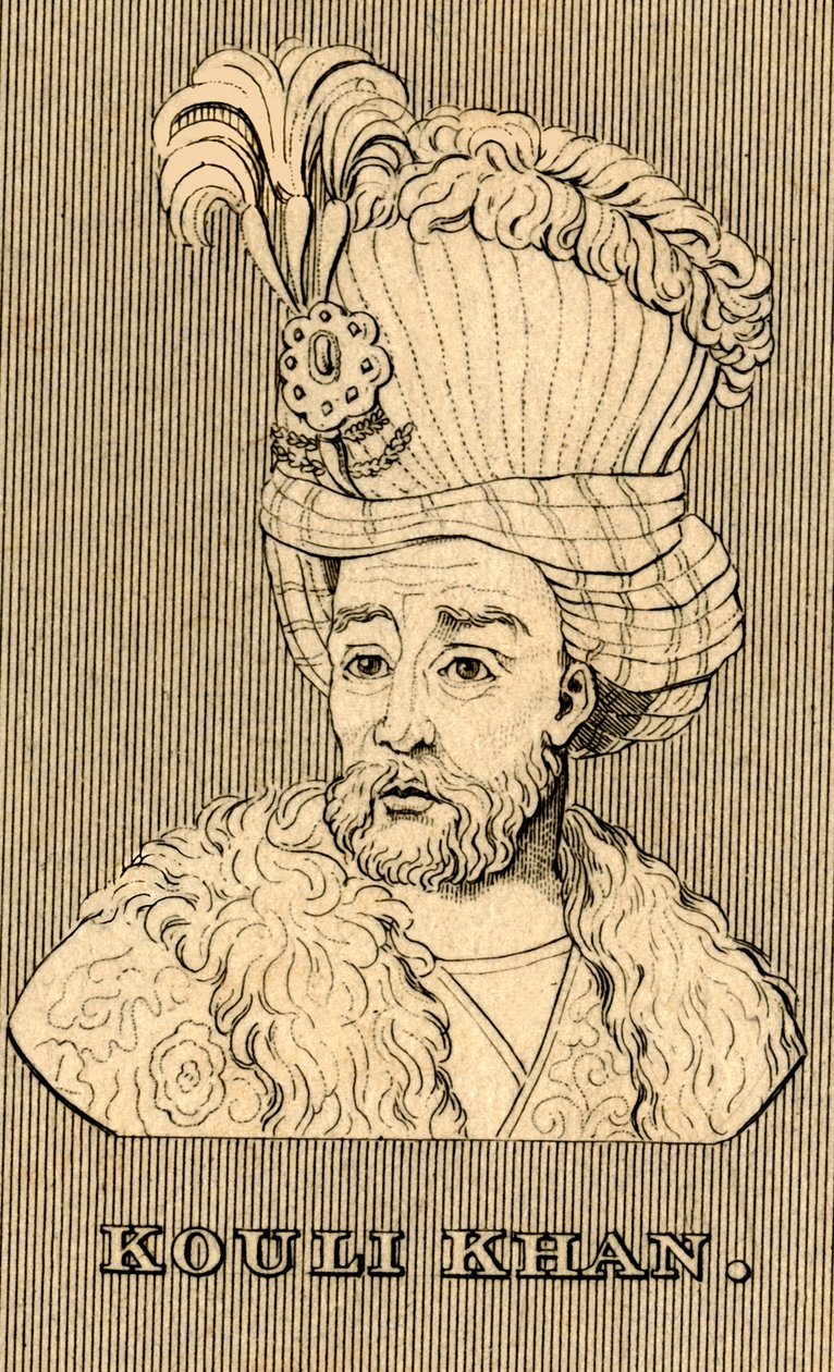 古力汗（Kouli Khan），1688-1747年，1830年。 作者 不明